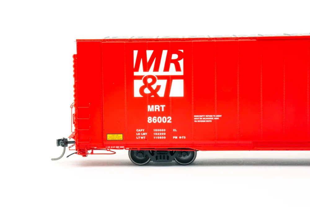 Milwaukee, Racine & Troy HO Scale Greenville Boxcar - Road Number 86024 6 Milwaukee, Racine & Troy HO Scale Greenville Boxcar - Road Number 86024
