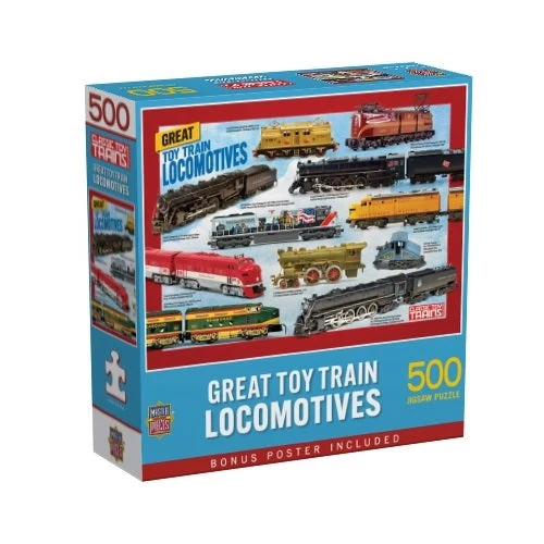 Great Toy Train Locomotives Puzzle 8 Great Toy Train Locomotives Puzzle