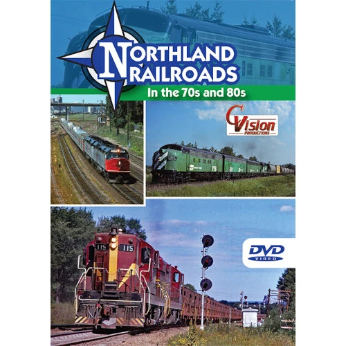 Northland Railroads in the 70s and 80s DVD 1 Northland Railroads in the 70s and 80s DVD