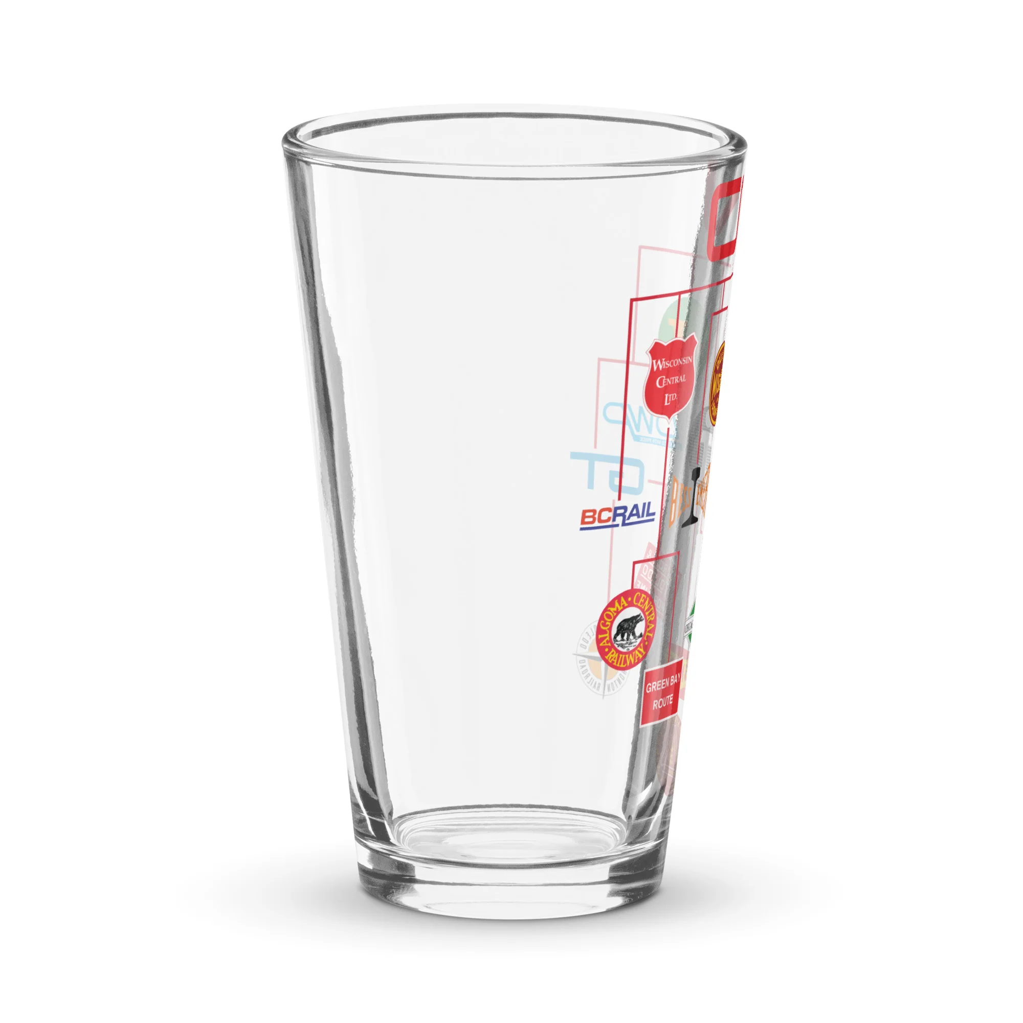 Canadian National Family Tree Pint Glass 3 Canadian National Family Tree Pint Glass