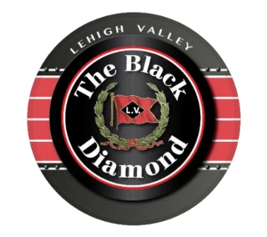 Lehigh Valley "The Black Diamond" Drumhead Magnet