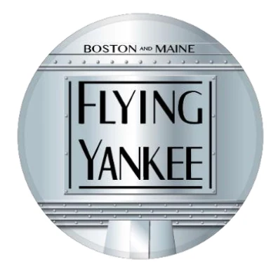 Boston and Maine "Flying Yankee" Drumhead Magnet