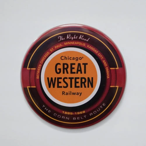 Chicago Great Western Railway Magnet