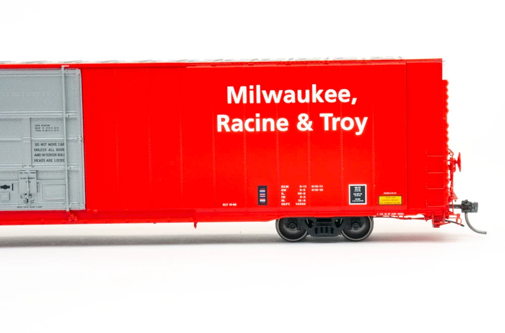 Milwaukee, Racine & Troy HO Scale Greenville Boxcar - Road Number 86002 4 Milwaukee, Racine & Troy HO Scale Greenville Boxcar - Road Number 86002