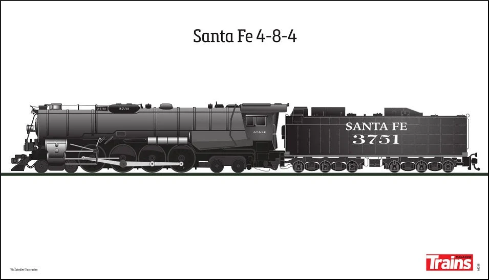 Santa Fe 4-8-4 Poster 7 Santa Fe 4-8-4 Poster