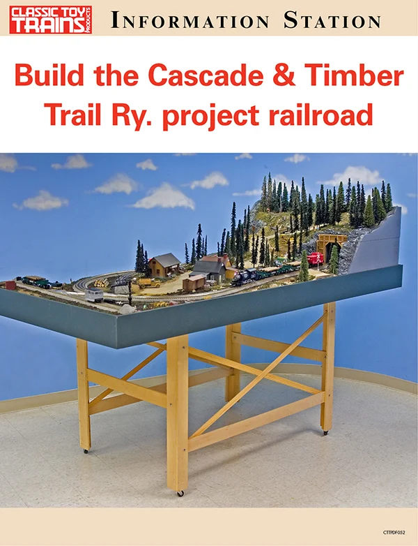 Build the Cascade & Timber Trail Ry. Project Railroad 3 Build the Cascade & Timber Trail Ry. Project Railroad