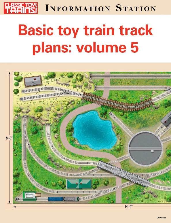 Basic Toy Train Track Plans Vol. 5 2 Basic Toy Train Track Plans Vol. 5