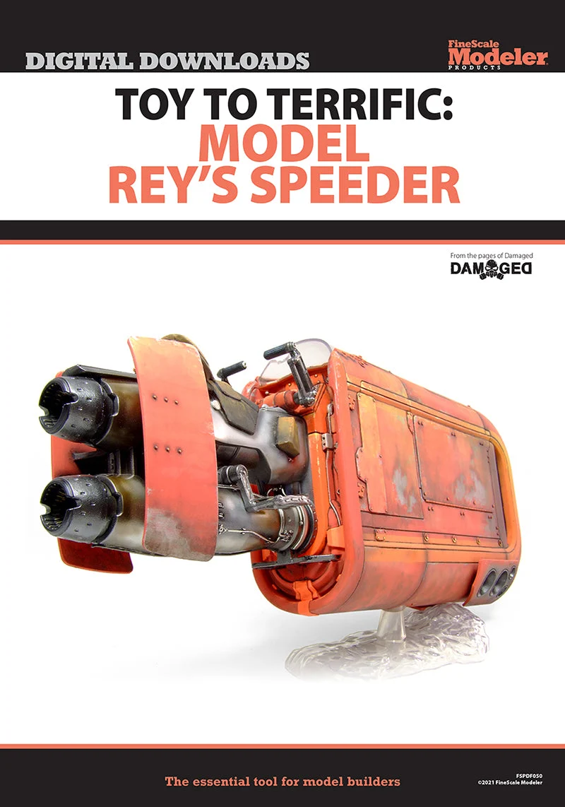 Model Rey's Speeder 1 Model Rey's Speeder