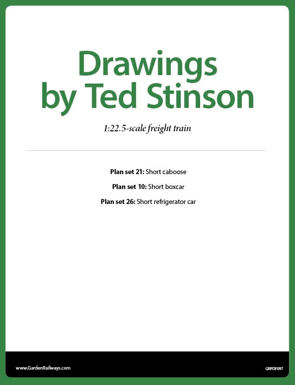 Shorty Train Drawing PDF 2 Shorty Train Drawing PDF