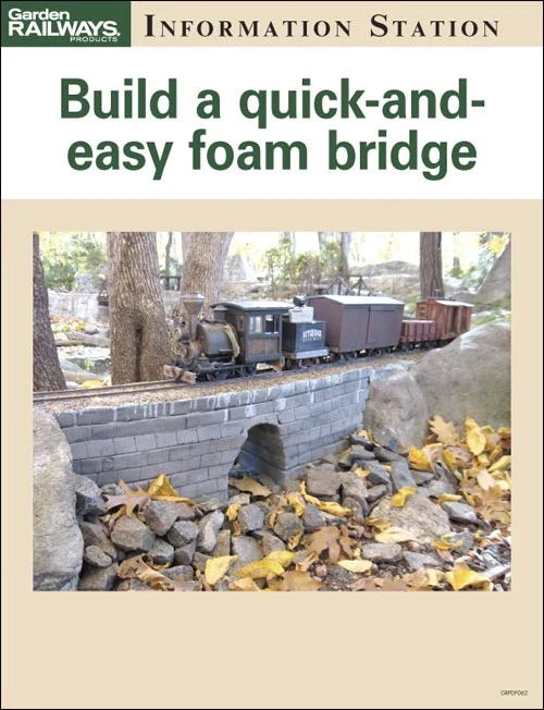 Build a quick-and-easy foam bridge 3 Build a quick-and-easy foam bridge