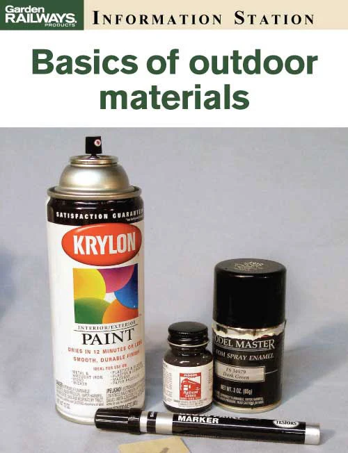Basics of outdoor materials 3 Basics of outdoor materials