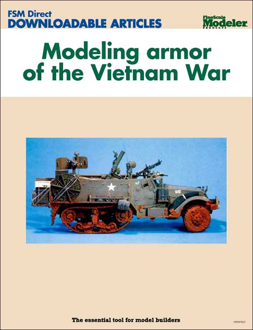 Modeling armor of the Vietnam War 1 Modeling armor of the Vietnam War
