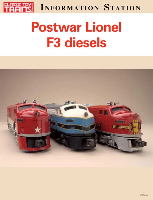 Postwar Lionel F3 Diesels 1 Postwar Lionel F3 Diesels