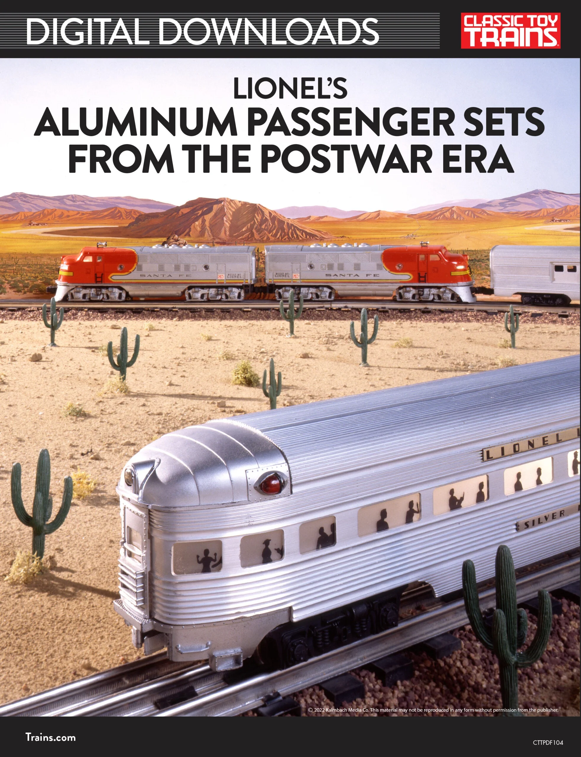 Lionel's aluminum passenger sets from the postwar