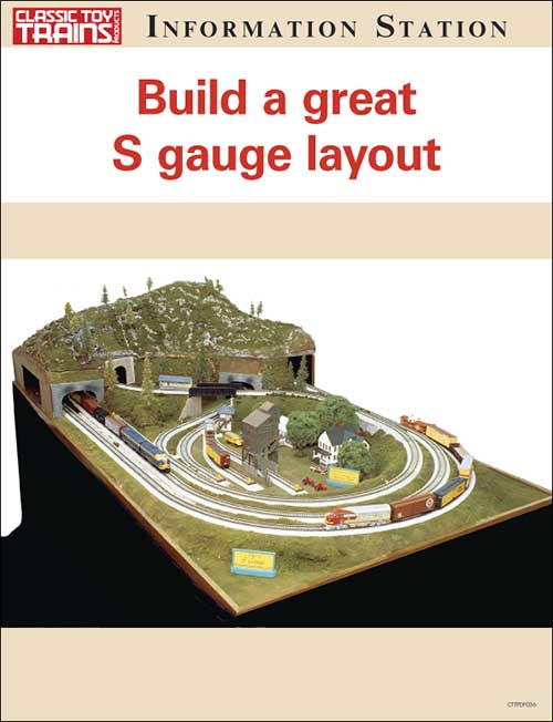 Build a Great S Gauge Layout 3 Build a Great S Gauge Layout
