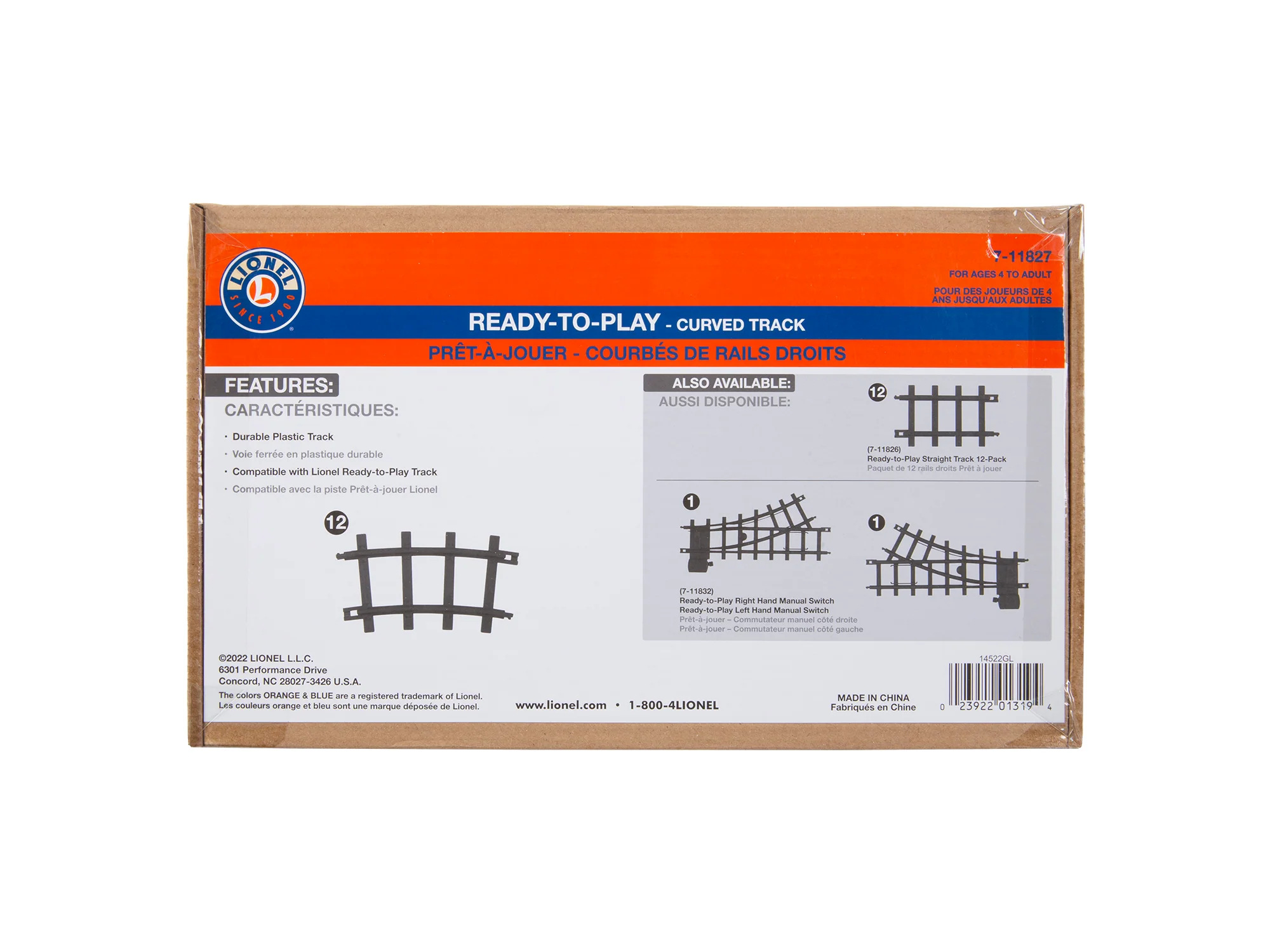 Lionel® 12 Piece Ready-To-Play Curved Track Pack 19 Lionel® 12 Piece Ready-To-Play Curved Track Pack