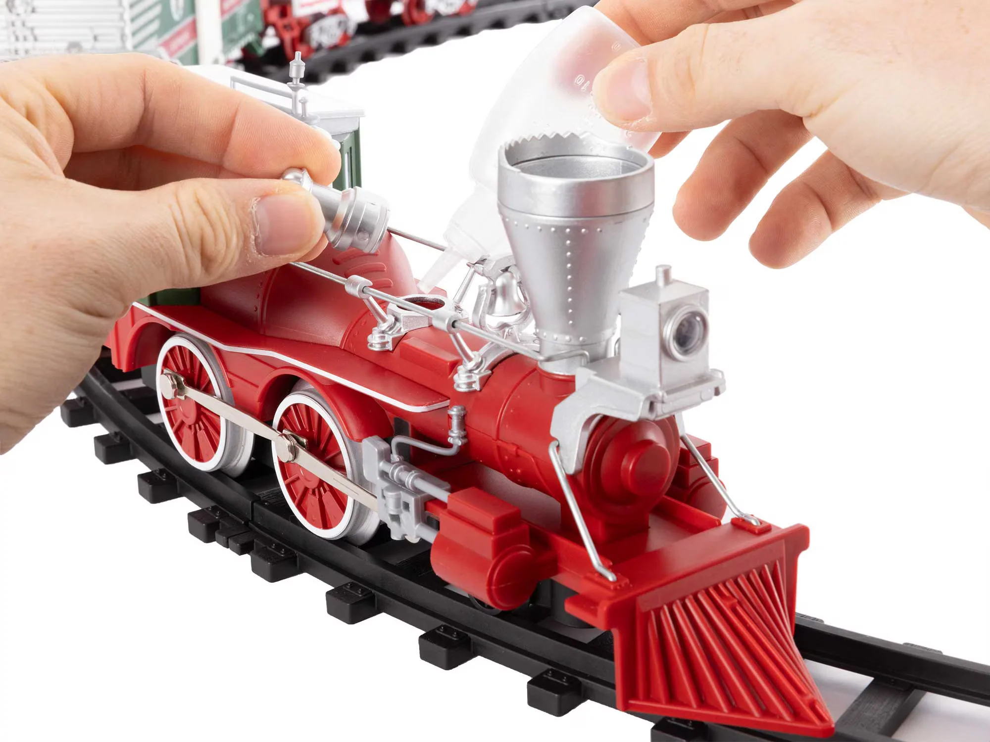 Lionel® North Pole Central Battery Operated O-Gauge Train Set 6 Lionel® North Pole Central Battery Operated O-Gauge Train Set