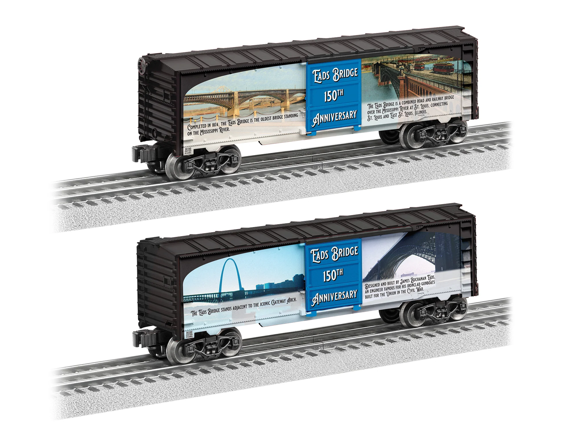Lionel® Eads Bridge 150th Anniversary MUSA Boxcar