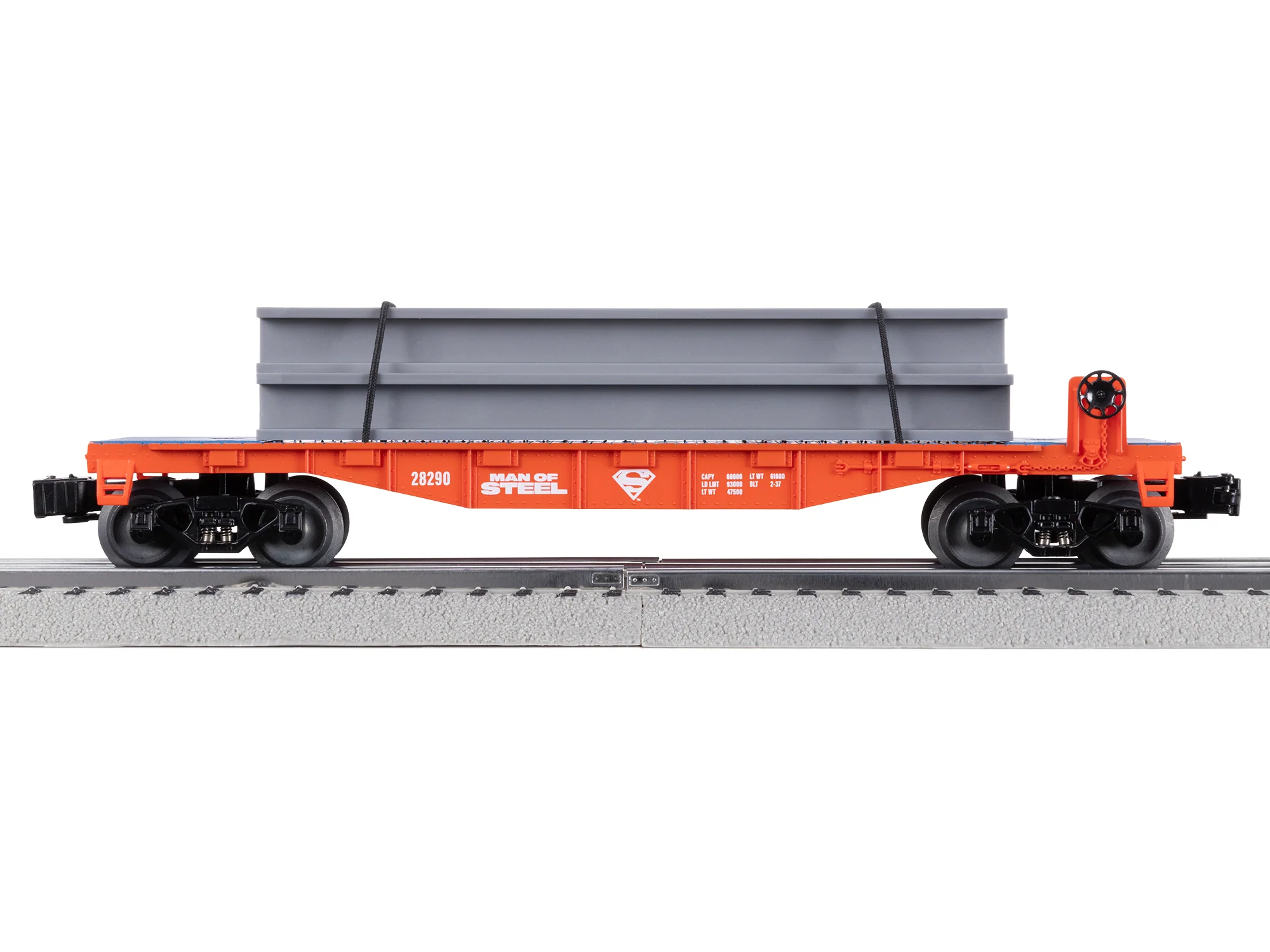 Lionel® DC Comics Superman Man of Steel i-Beam Flatcar