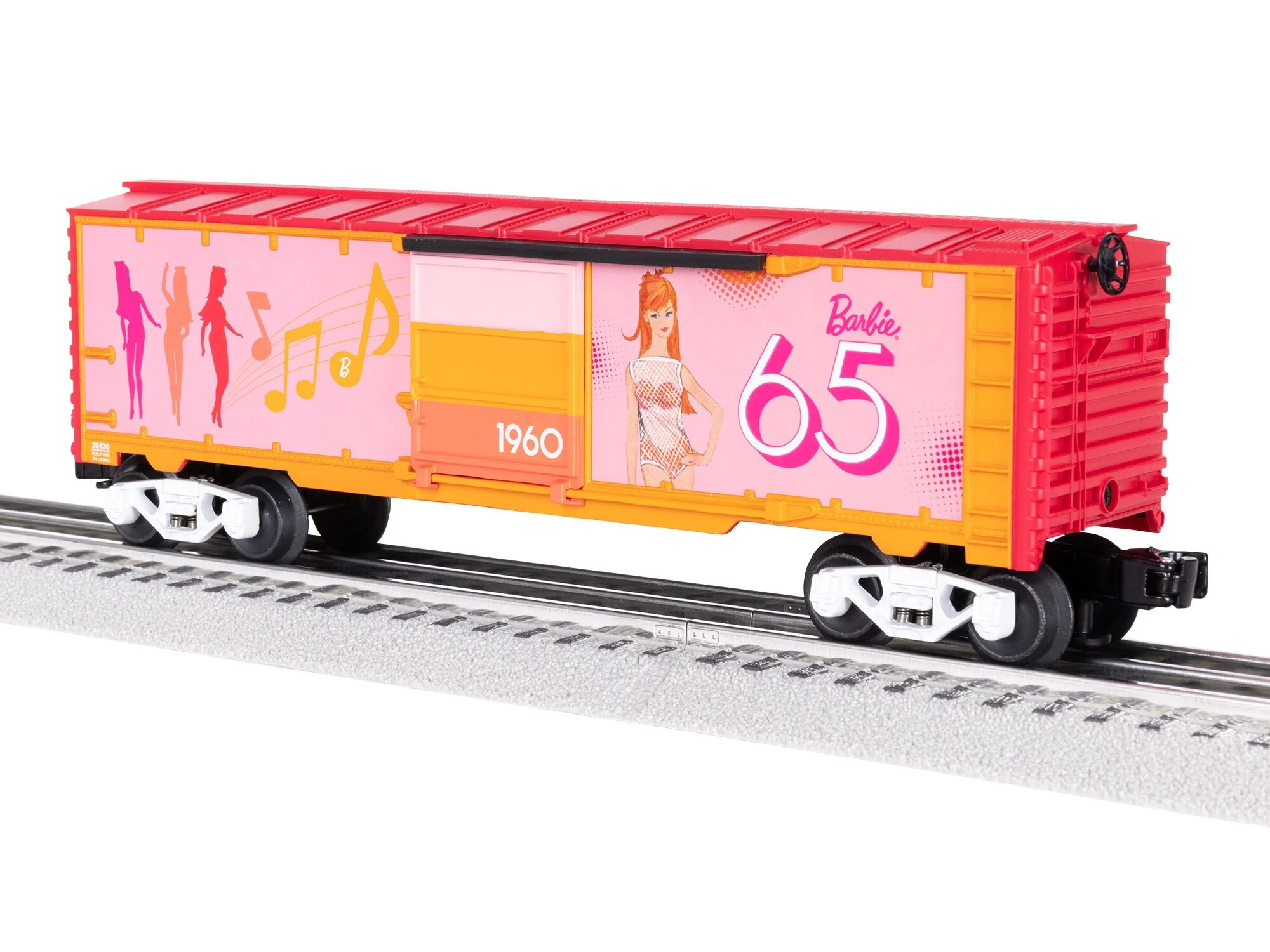 Lionel® BARBIE™ 65th Anniversary 1960s Boxcar