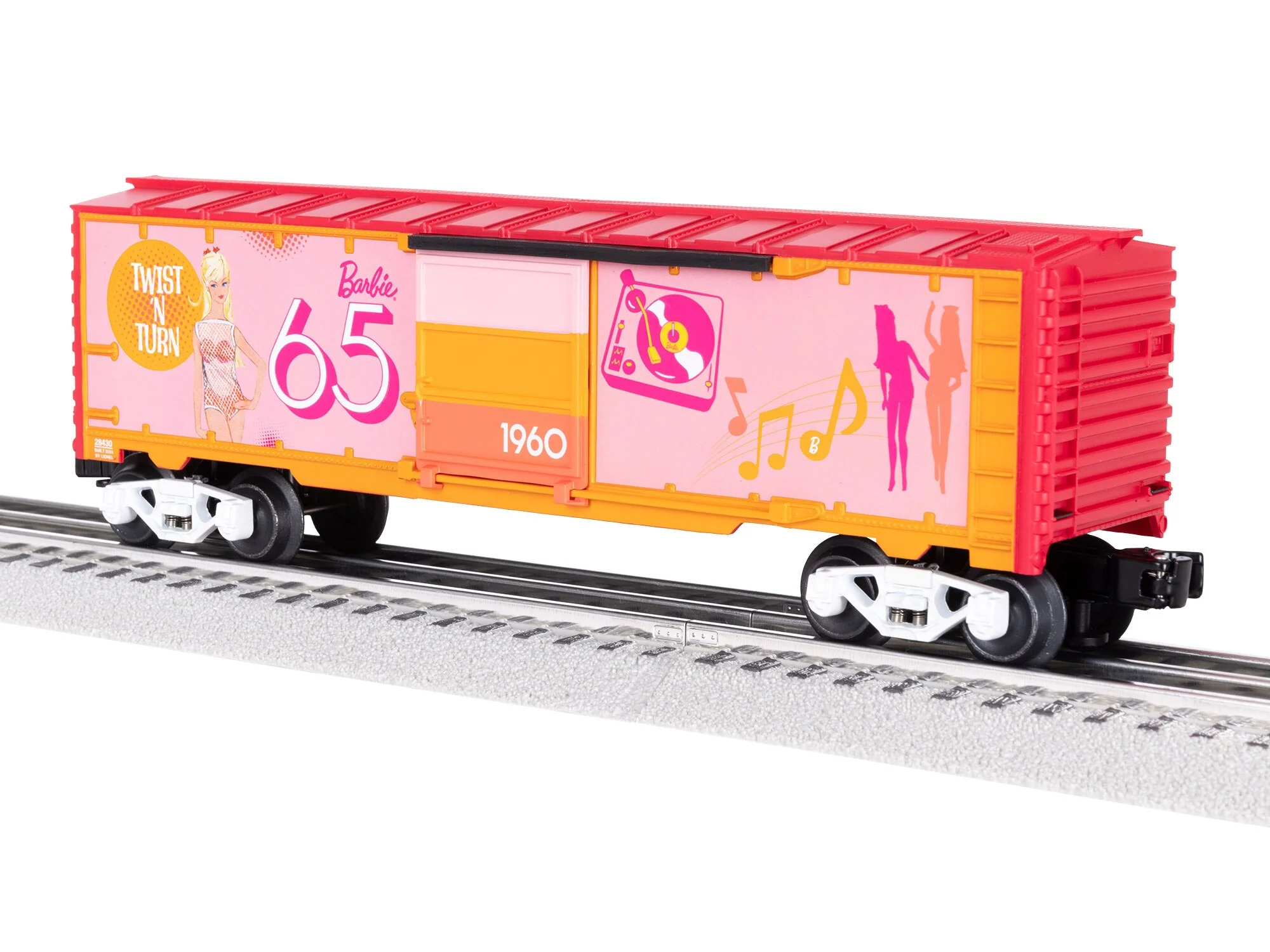 Lionel® BARBIE™ 65th Anniversary 1960s Boxcar