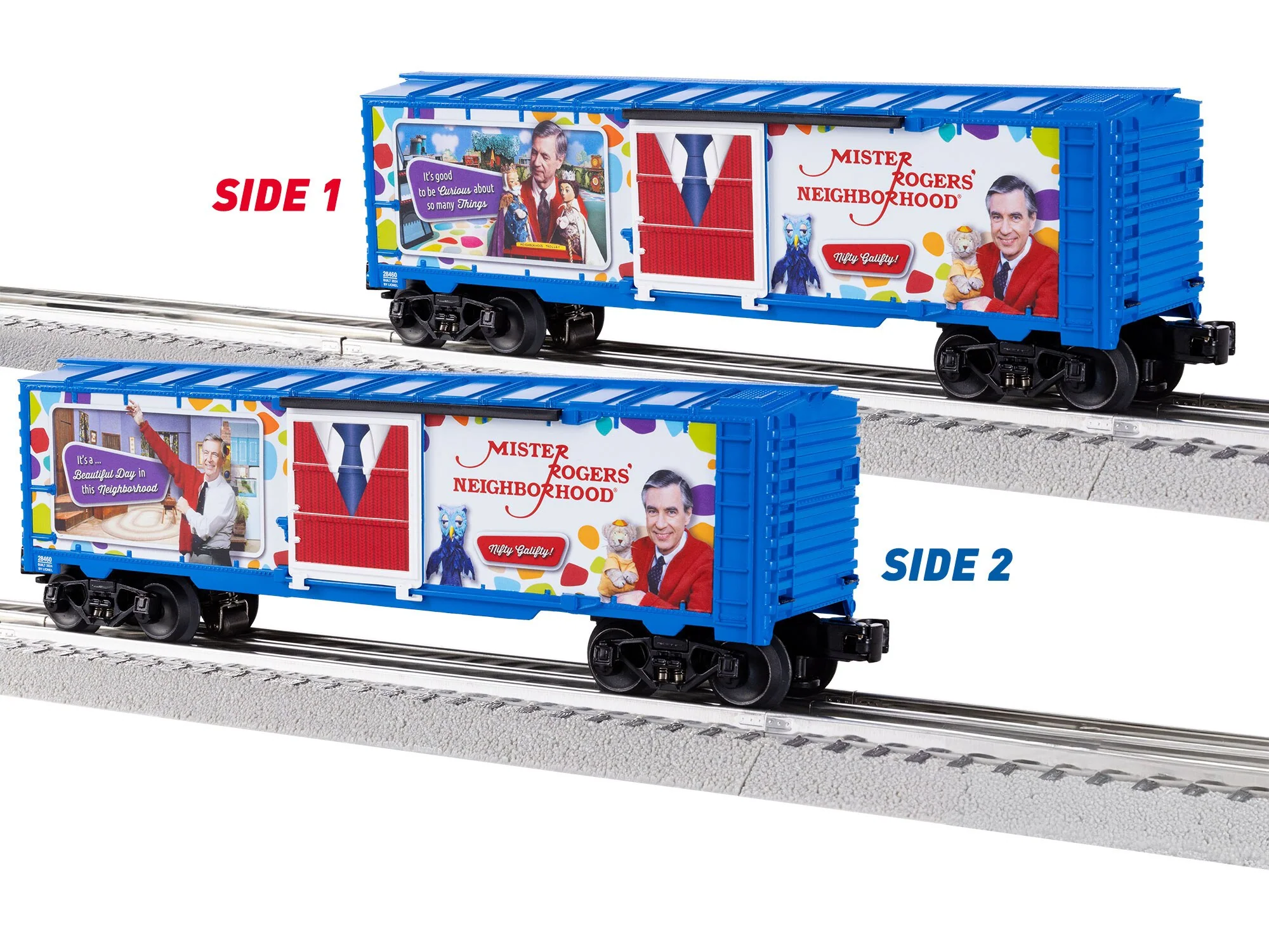 Lionel® Mister Rogers' Neighborhood Sound Boxcar 3 Lionel® Mister Rogers' Neighborhood Sound Boxcar