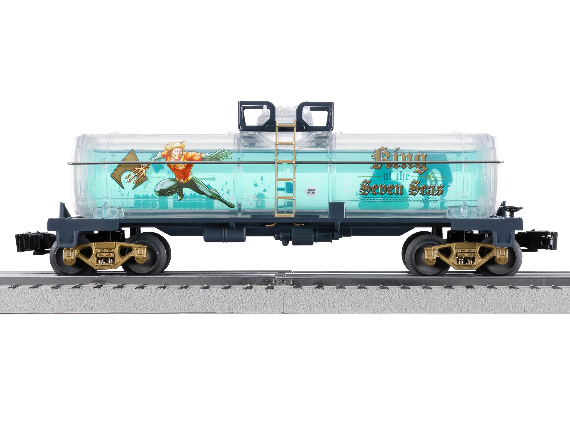Lionel® DC Comics Aquaman Seven Seas Tank Car 12 Lionel® DC Comics Aquaman Seven Seas Tank Car