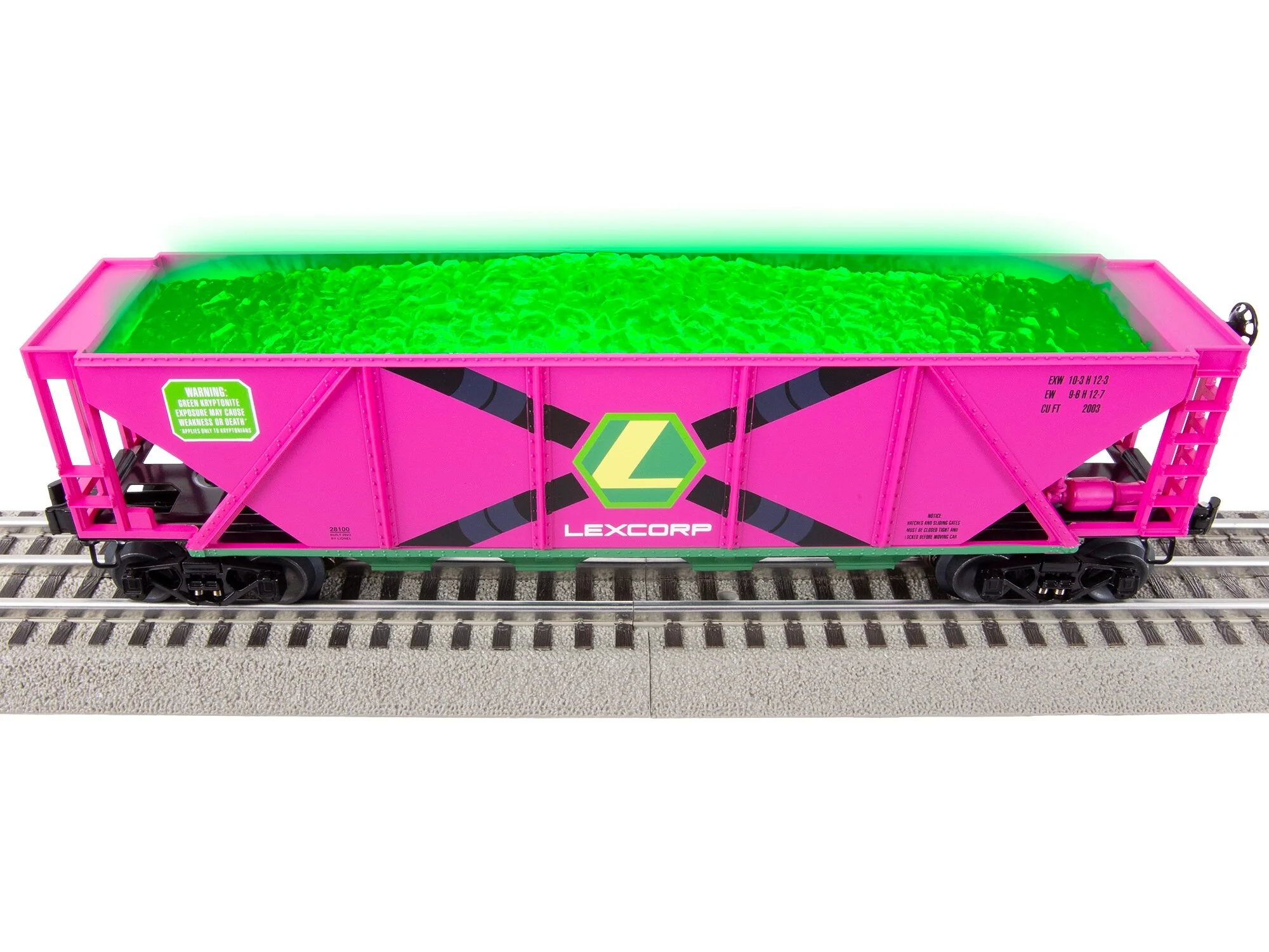 Lionel® DC Comics LexCorp Kryptonite Hopper