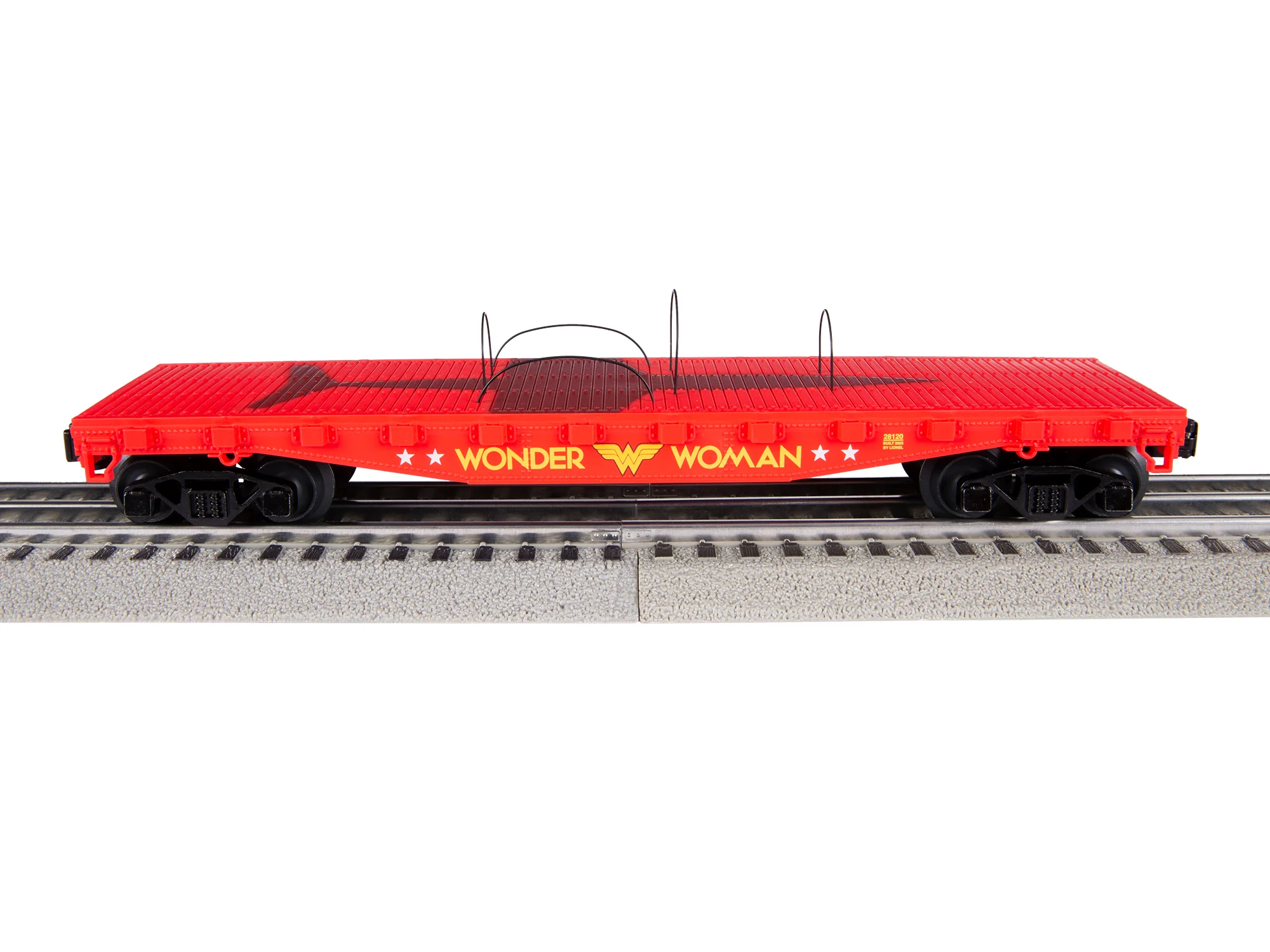 Lionel® DC Comics Wonder Woman Invisible Jet Flatcar 1 Lionel® DC Comics Wonder Woman Invisible Jet Flatcar