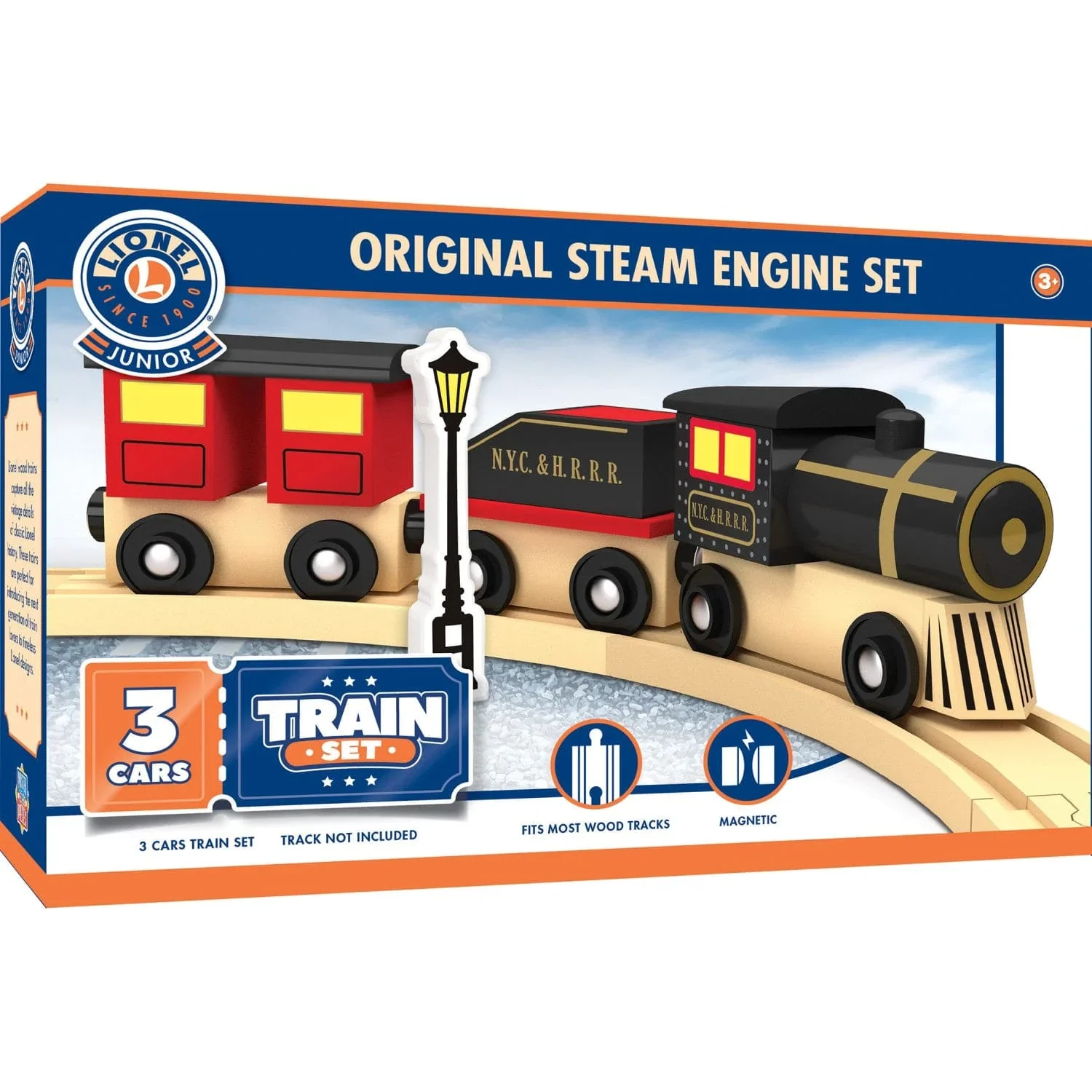 Lionel Original Steam Engine Wood Train Set 1 Lionel Original Steam Engine Wood Train Set