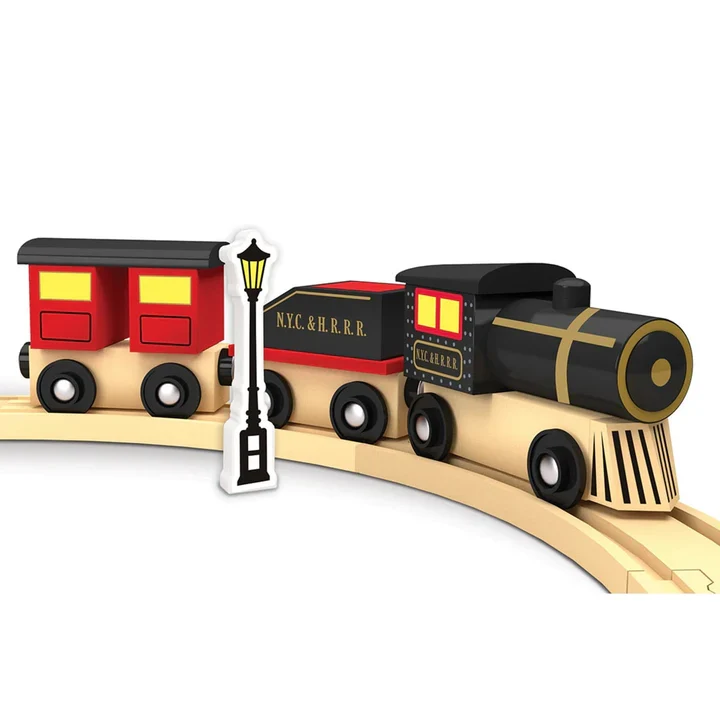 Lionel Original Steam Engine Wood Train Set 2 Lionel Original Steam Engine Wood Train Set
