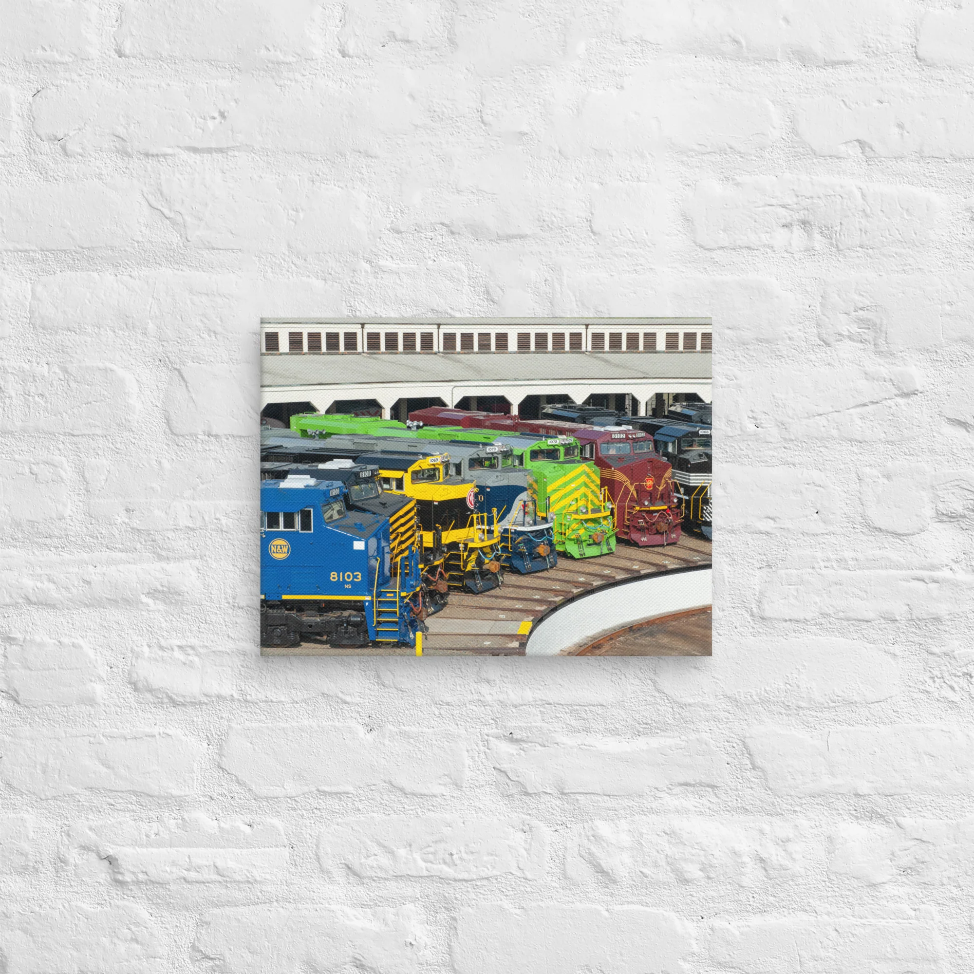 Norfolk Southern Heritage Units Canvas 6 Norfolk Southern Heritage Units Canvas