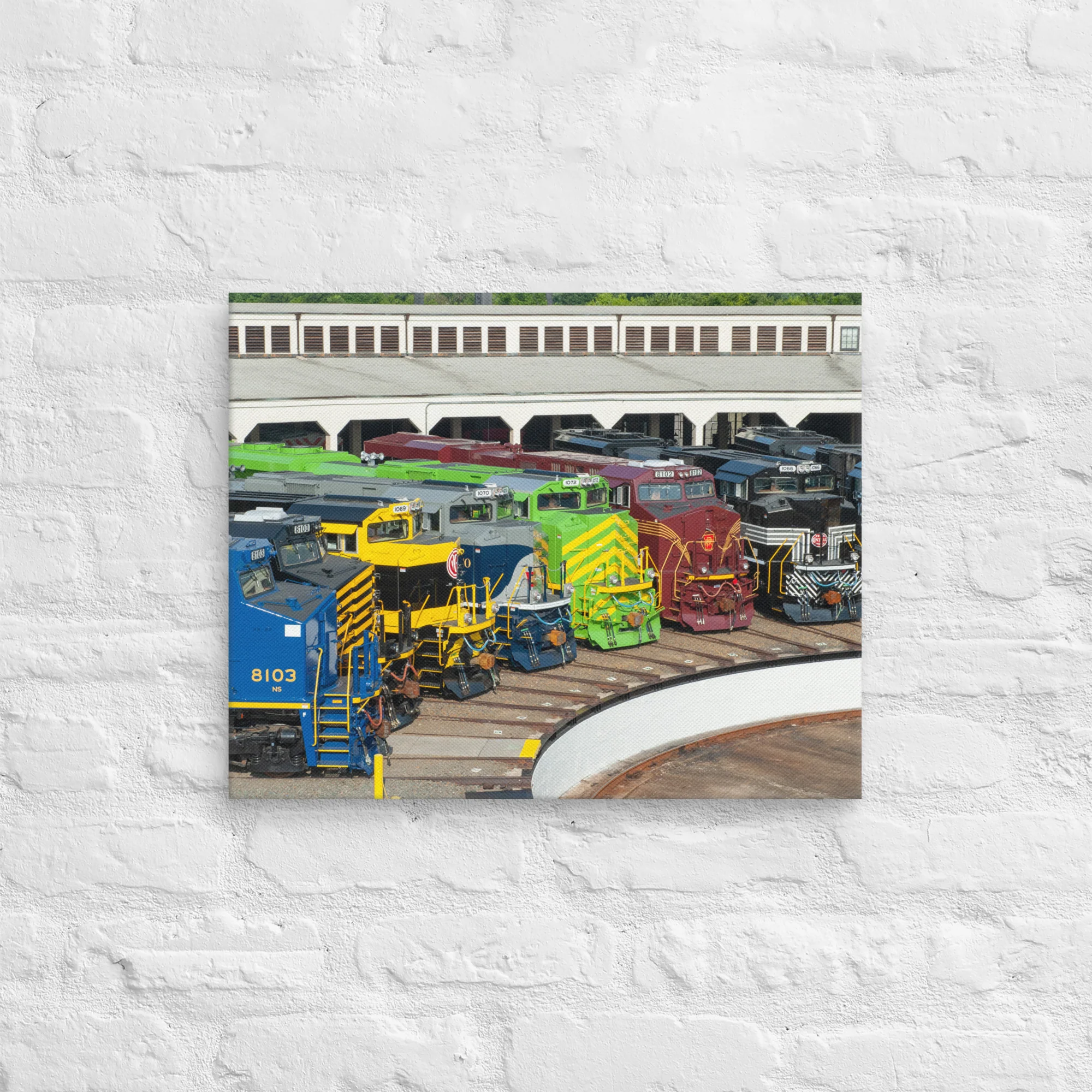 Norfolk Southern Heritage Units Canvas