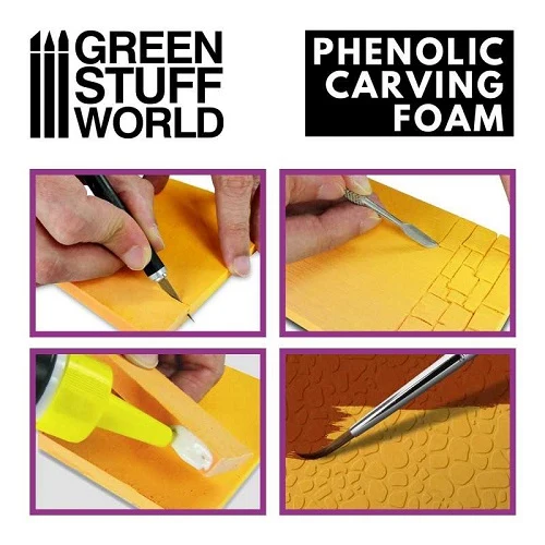 Phenolic Carving Foam 2 Phenolic Carving Foam