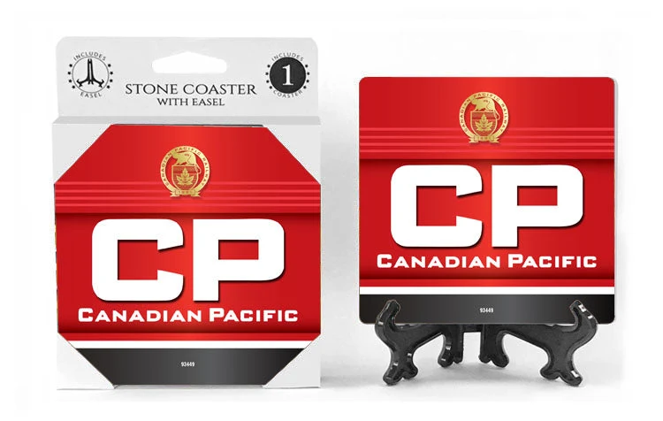 Canadian Pacific CP Stone Coaster