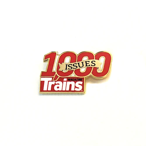 Trains 1000th Issue Pin 3 Trains 1000th Issue Pin