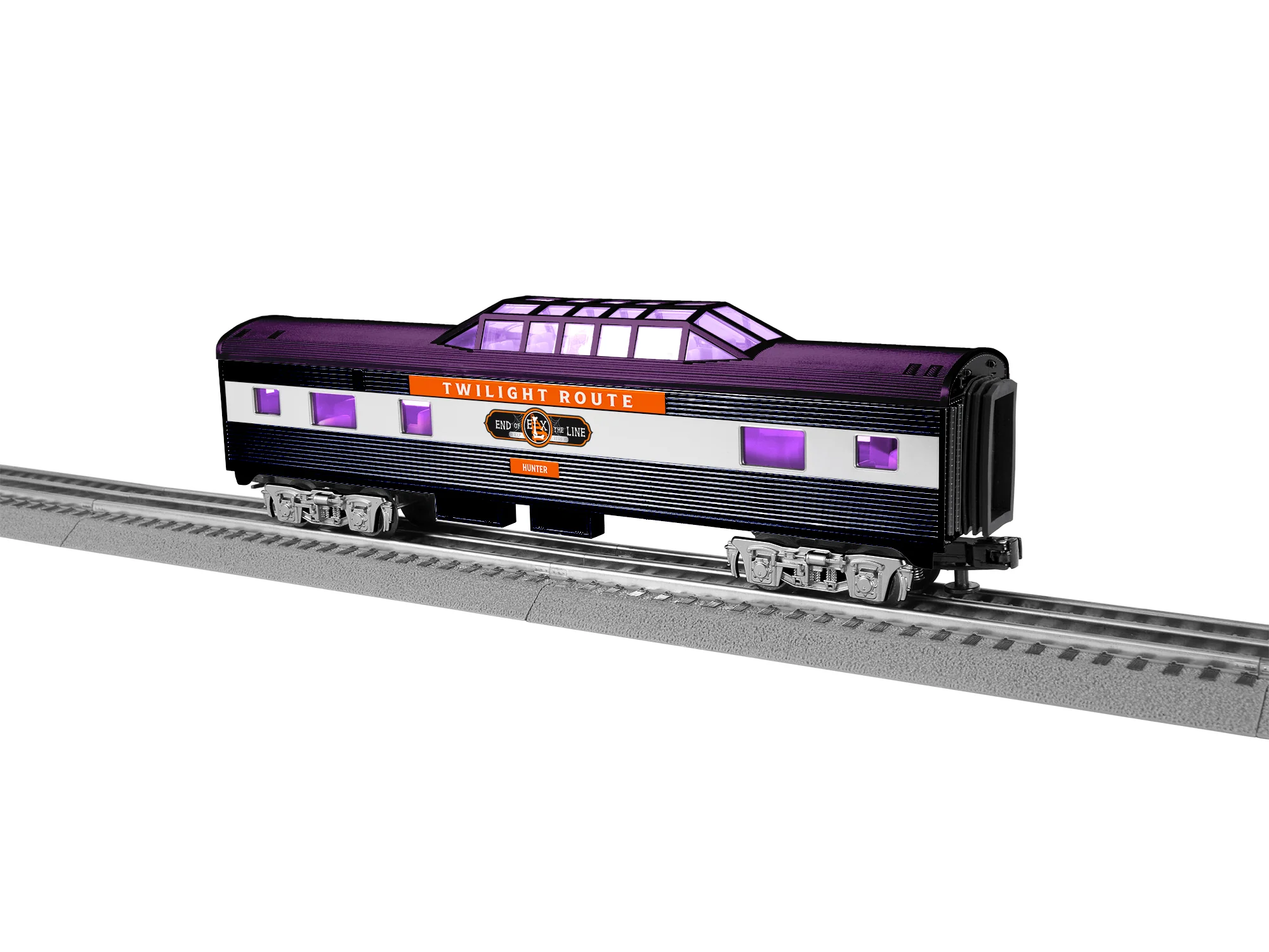 Lionel® Halloween Streamlined Vista Doom Coach "Hunter" 5 Lionel® Halloween Streamlined Vista Doom Coach "Hunter"