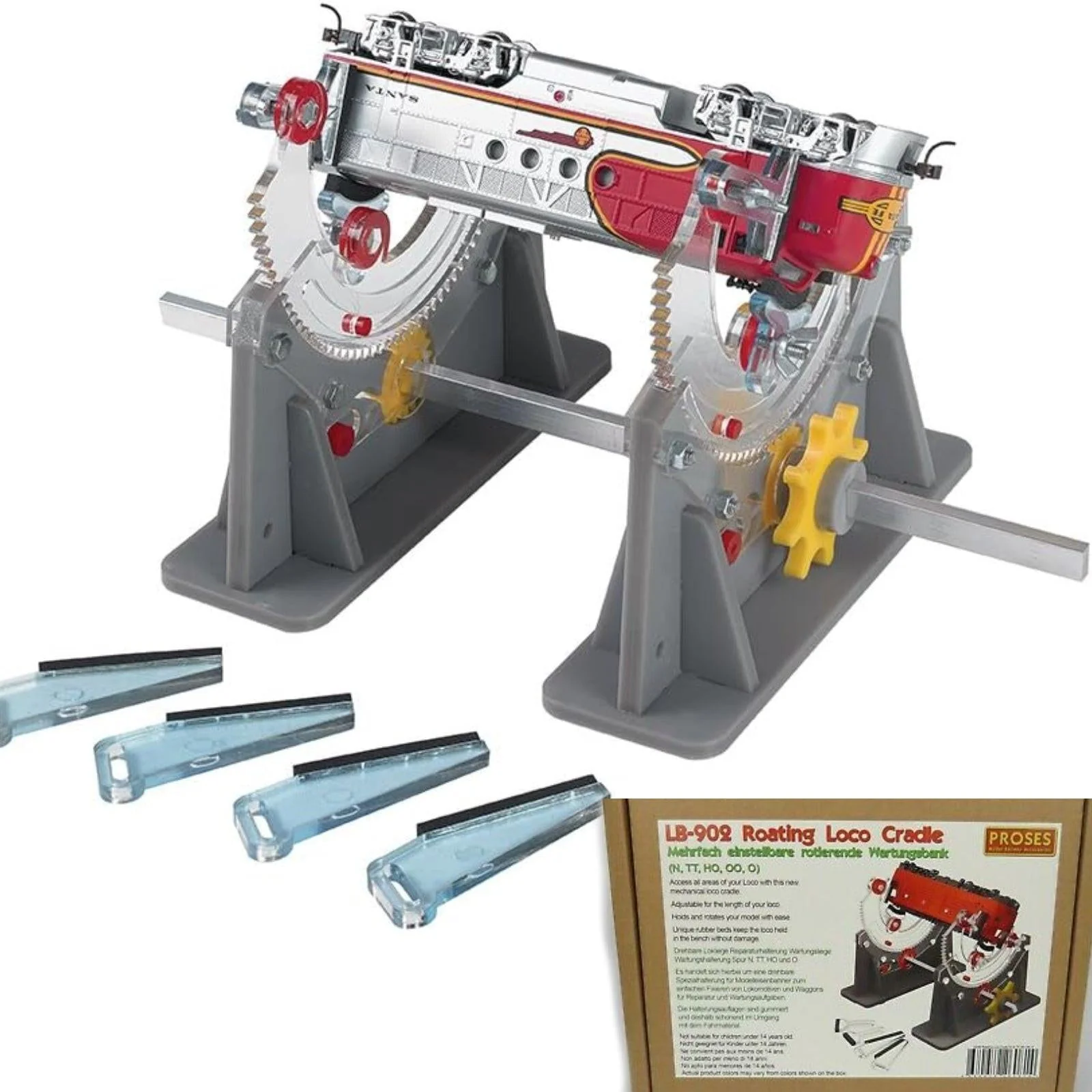 Proses Bachmann Rotating Loco Cradle HO N O Scale Train 39018 for Kato 5 Proses Bachmann Rotating Loco Cradle HO N O Scale Train 39018 for Kato