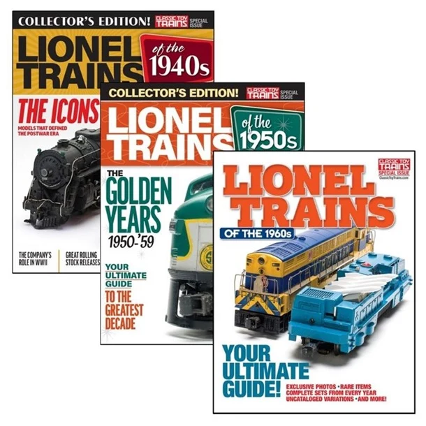 Lionel Trains Decades Bundle 3 Lionel Trains Decades Bundle