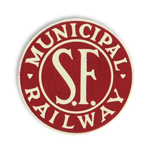 San Francisco Municipal Railway Pin