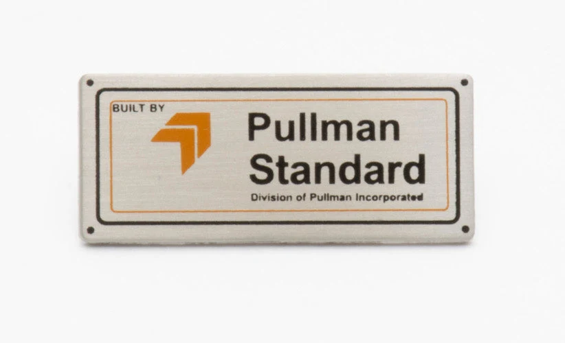 Pullman New Builder's Plate Pin