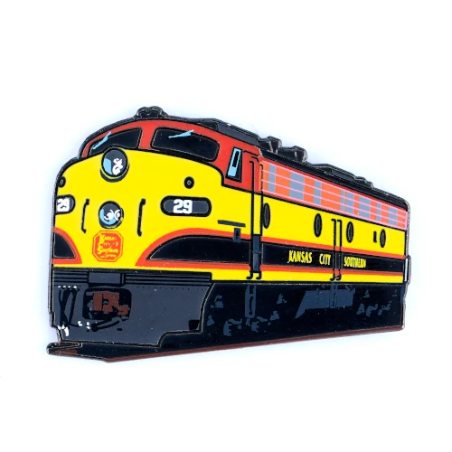 Kansas City Southern E8 Locomotive Pin