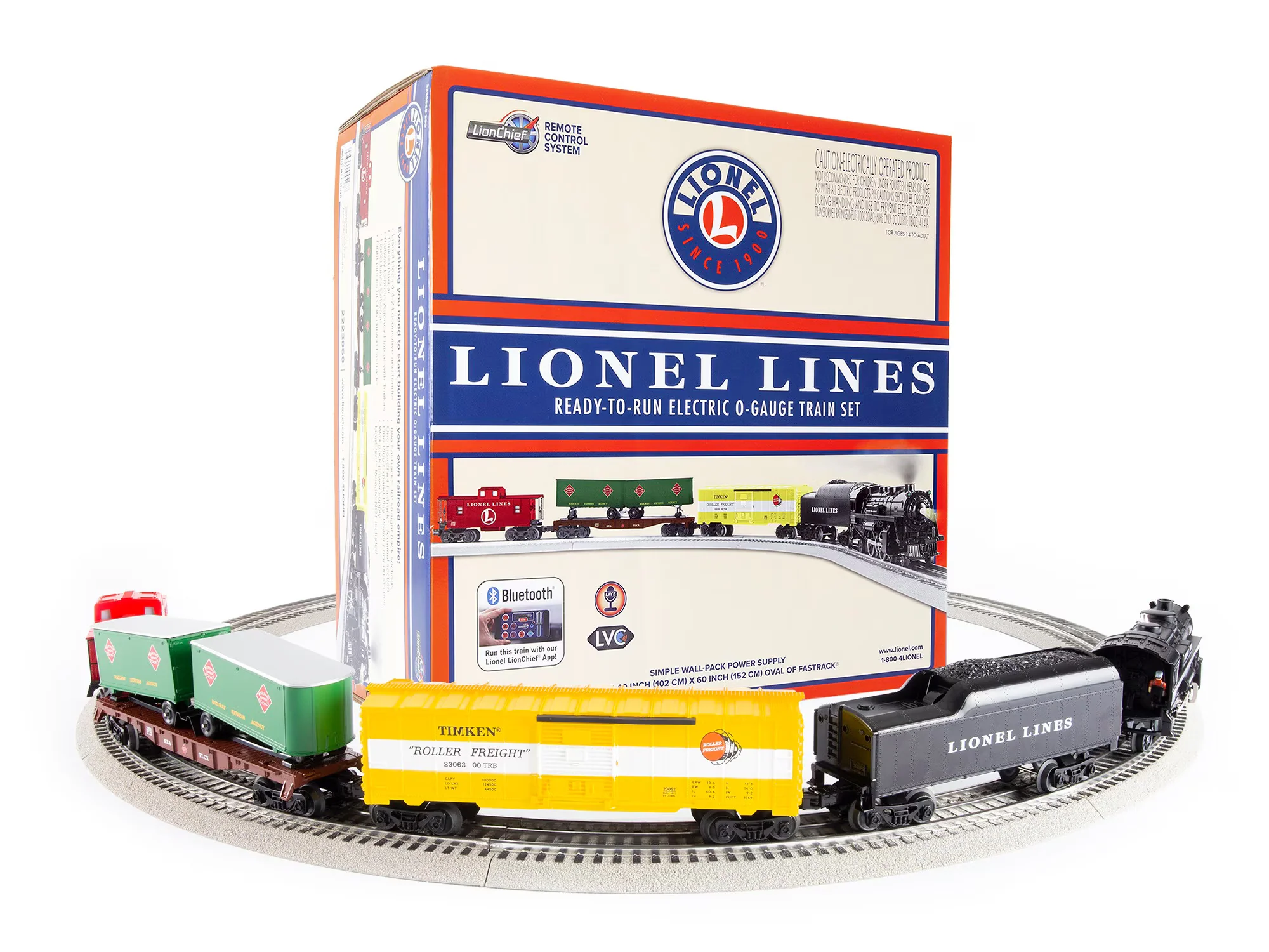 Lionel® Lionel Lines Freight LionChief Set with Bluetooth 5.0 5 Lionel® Lionel Lines Freight LionChief Set with Bluetooth 5.0