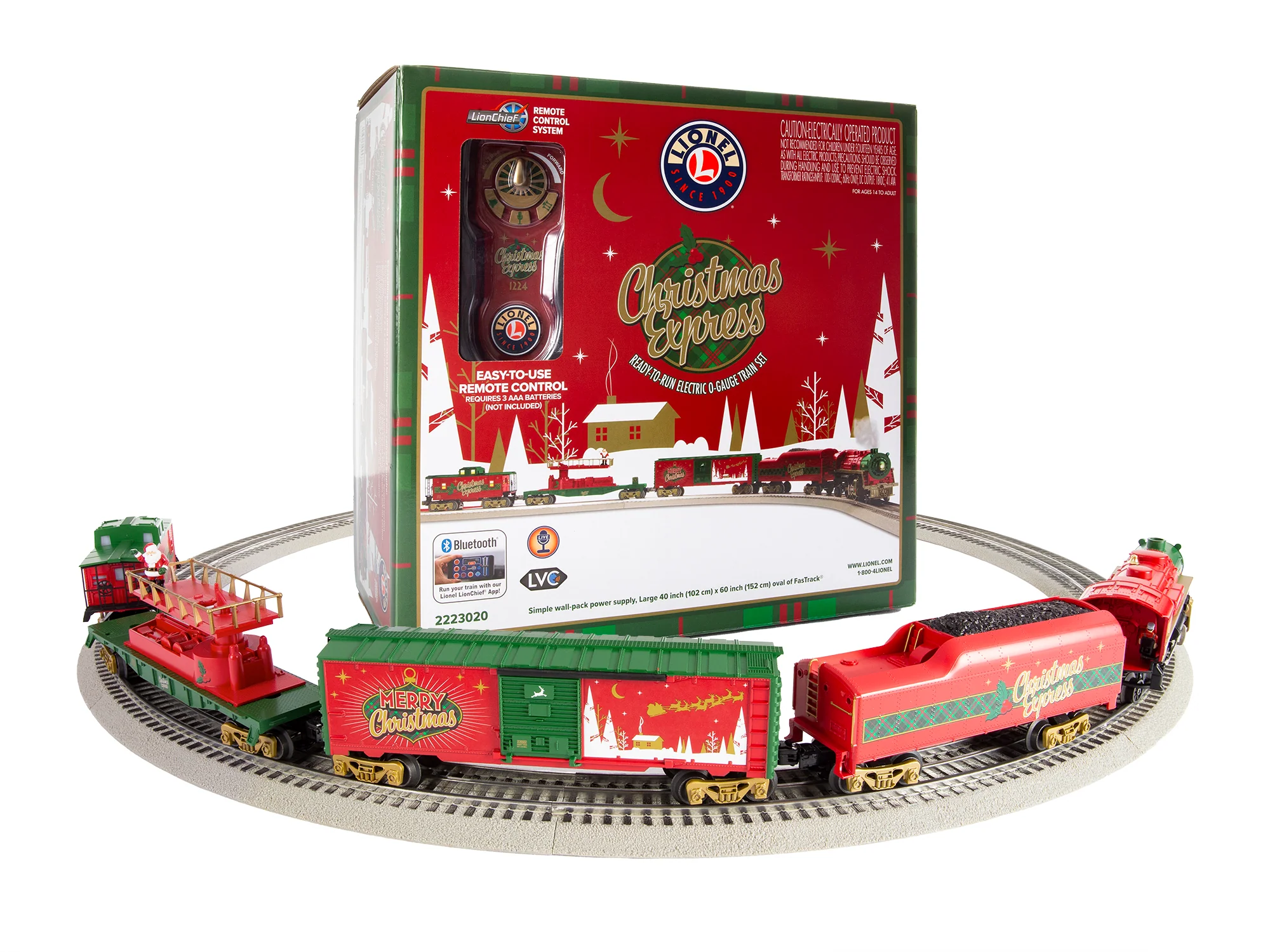 Lionel® Christmas Celebration LionChief Set with Bluetooth 5.0 4 Lionel® Christmas Celebration LionChief Set with Bluetooth 5.0
