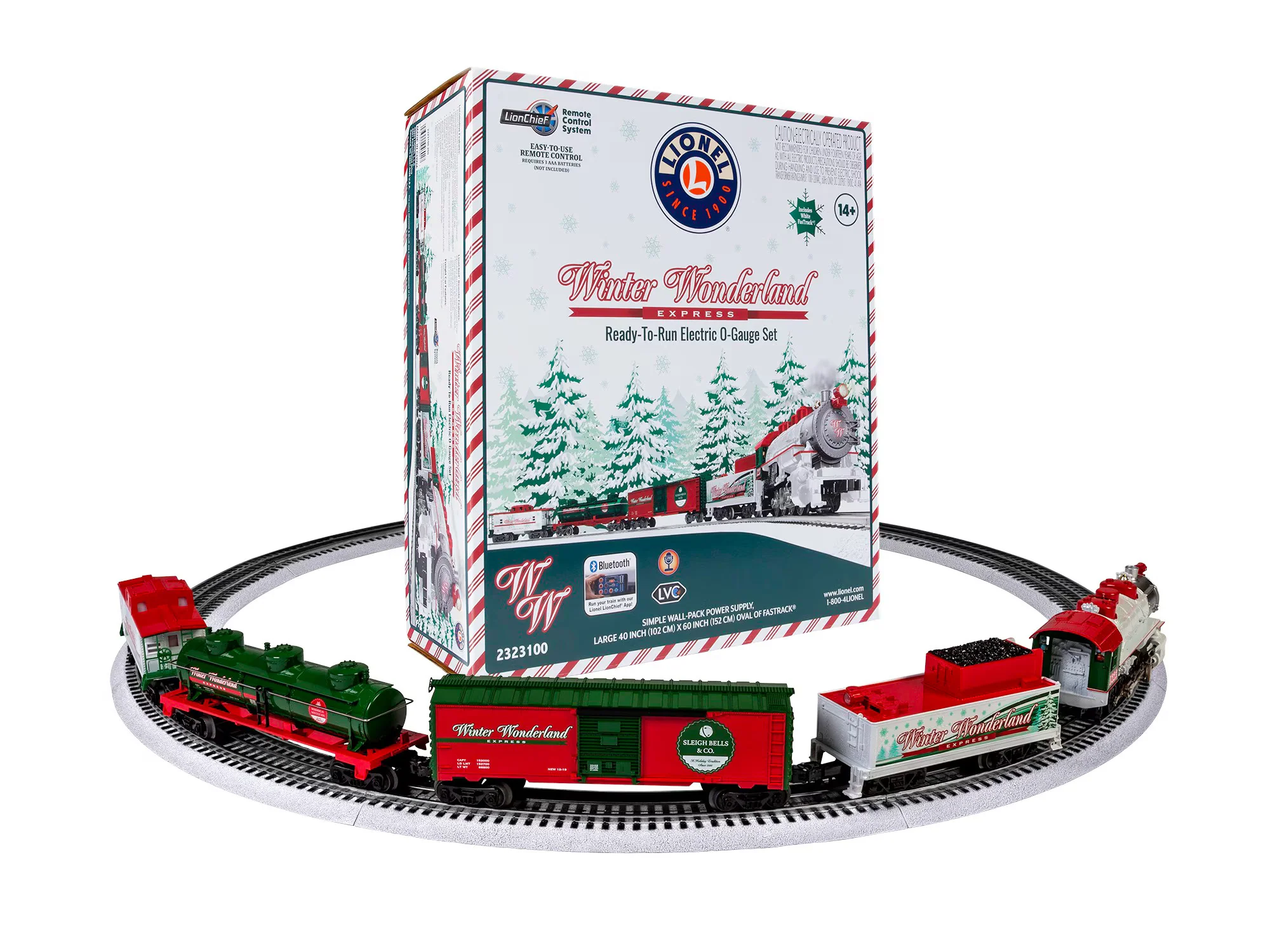 Lionel® Winter Wonderland LionChief Bluetooth 5.0 Set 1 Lionel® Winter Wonderland LionChief Bluetooth 5.0 Set