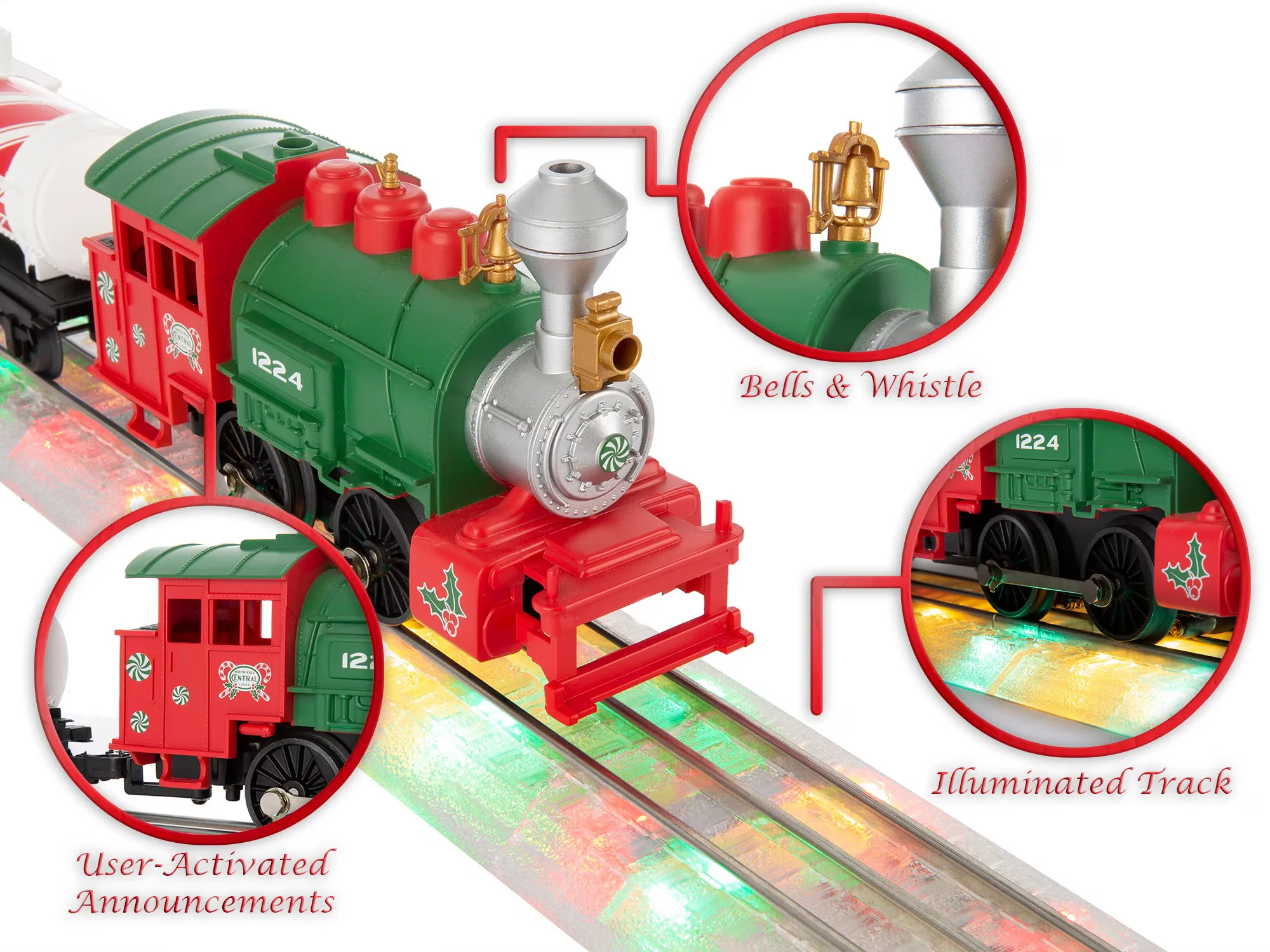 Lionel® Lionel Junction North Pole Central LionChief Set with Bluetooth