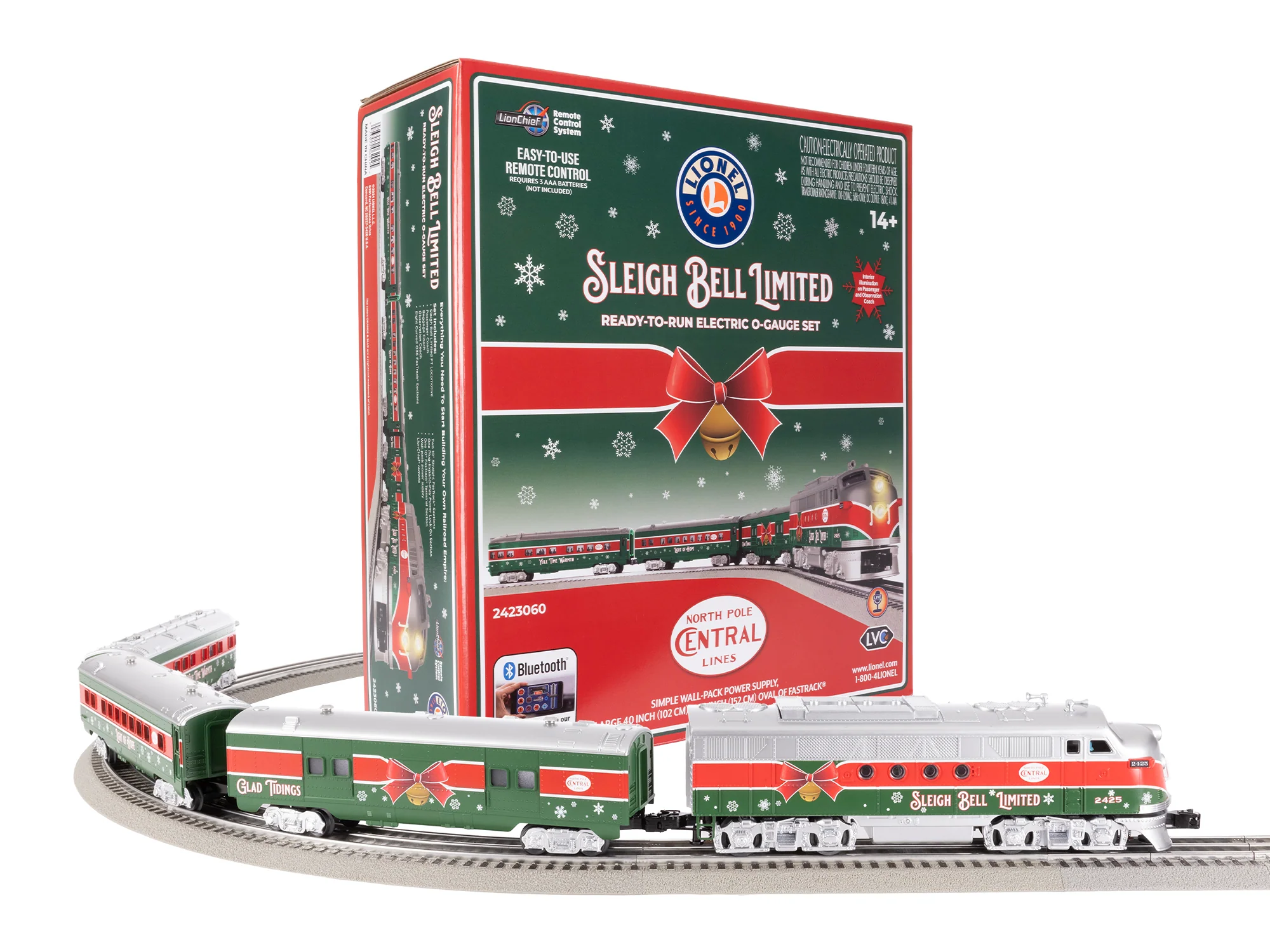 Lionel® Sleigh Bell Limited LionChief Bluetooth 5.0 1 Lionel® Sleigh Bell Limited LionChief Bluetooth 5.0
