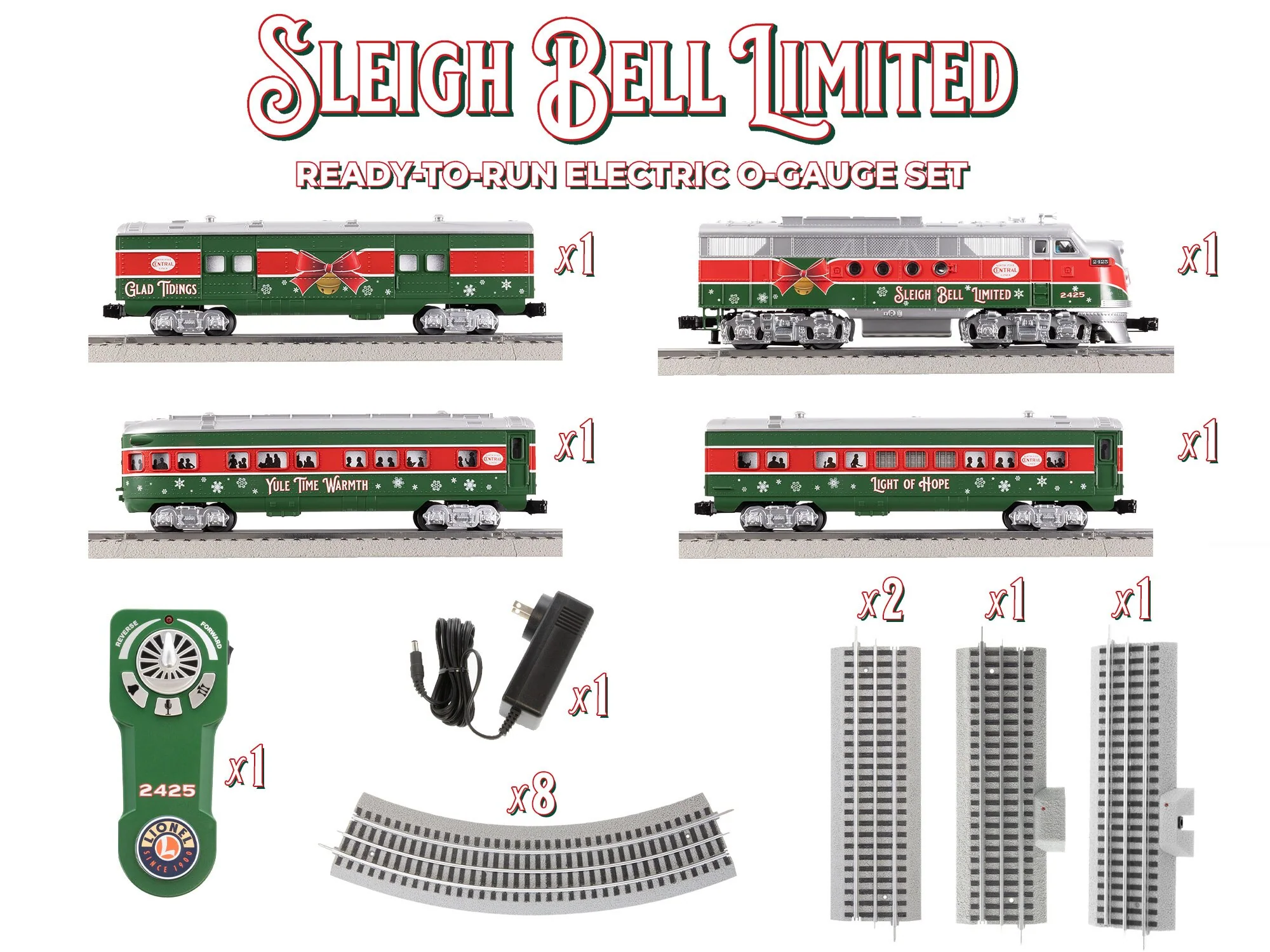 Lionel® Sleigh Bell Limited LionChief Bluetooth 5.0 2 Lionel® Sleigh Bell Limited LionChief Bluetooth 5.0