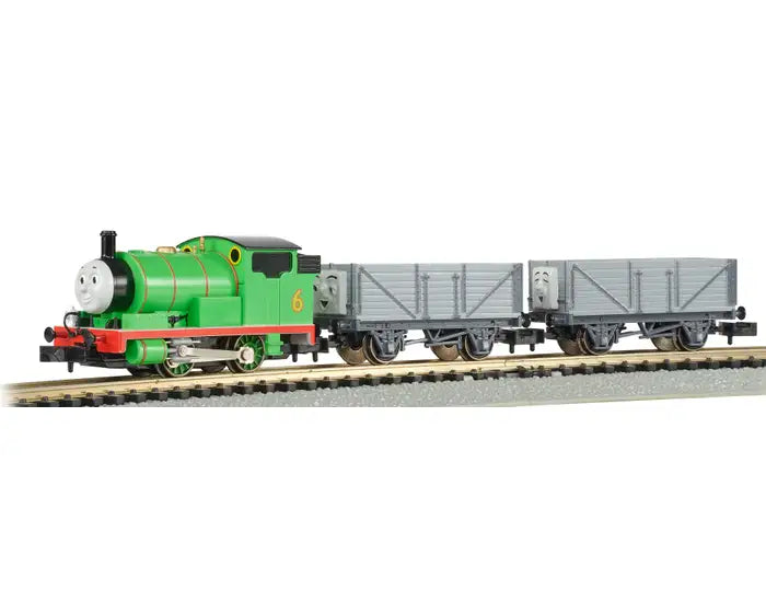BACHMANN 24030 N THOMAS & FRIENDS - PERCY AND THE TROUBLESOME TRUCKS STARTER TRAIN SET 1 BACHMANN 24030 N THOMAS & FRIENDS - PERCY AND THE TROUBLESOME TRUCKS STARTER TRAIN SET