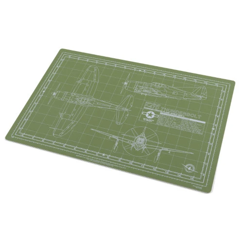 Tankraft Thunderbolt Model Builder's Cutting Mat - 12x18 7 Tankraft Thunderbolt Model Builder's Cutting Mat - 12x18